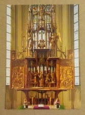 Printed Postcard - Germany Rothenburg ob der Tauber St. Jakobs Kirche Altar