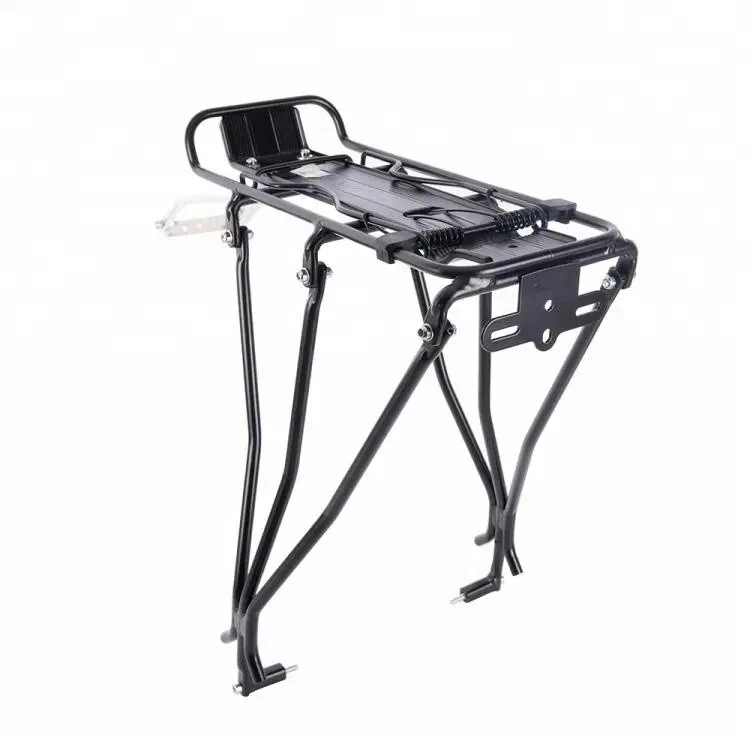 Portabicicletas Trasero de Carga Soporte Portabicicletas de Montaña Equipaje Alforja Asiento de Bicicleta Foto 3 de 4