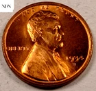 1934-D Lincoln Wheat Penny Cent - Gem BU Red