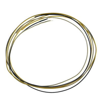 22Gauge Guitar Vintage Waxed Cloth Wire Push-Back Pre-tinned Copper Hookup Wires
