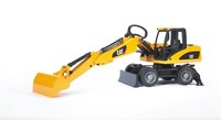 Bruder Spielzeug 02445 CAT Mobilbagger Bagger Baumaschine Radlader Baufahrzeug