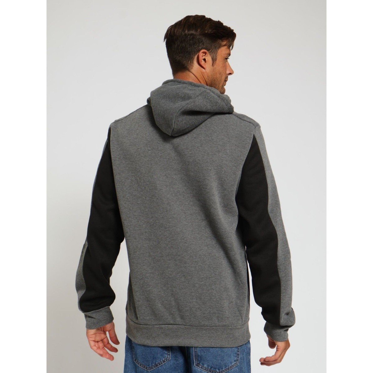 Akademiks Big Logo Colorblock Sweatshirt Hoodie Adult X-Large