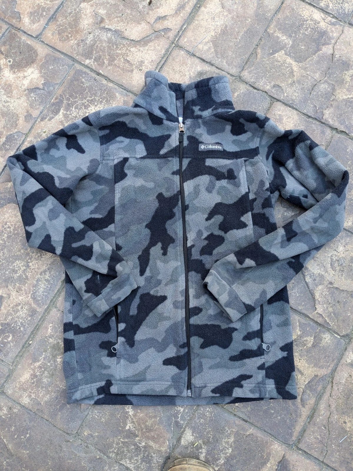 columbia camo fleece jacket