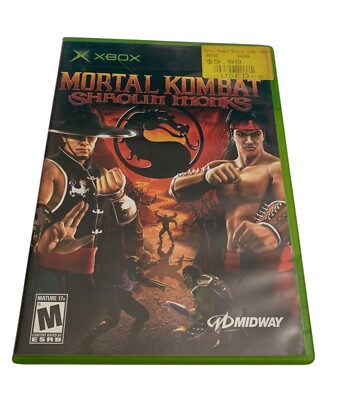 Mortal Kombat: Shaolin Monks (Microsoft Xbox, 2005)