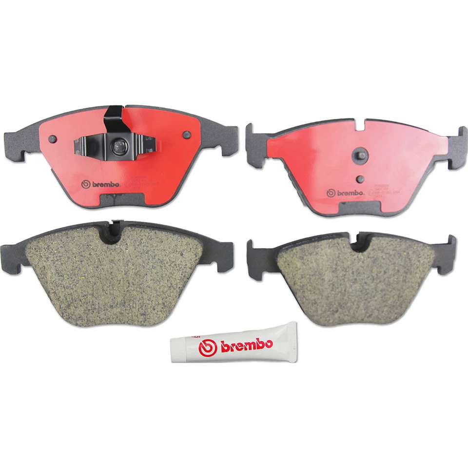 Juego de 6 pastillas de freno de disco delanteras traseras Brembo, rotor de freno de disco para BMW 328xi 2008 2007 Foto 2 de 4