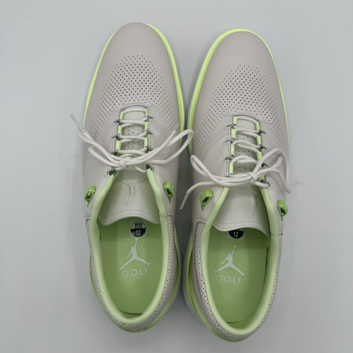 Nike Jordan ADG‎ 4 Phantom Bone Volt Golf Shoes Cleats DM0103-003 Men\'s Size 8 Amazon.com | NIKE Jordan ADG 4 DM0103-003 Phantom/White  main image 3