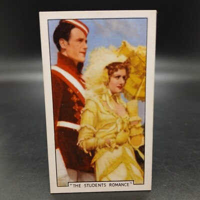 1936 Gallaher Film Episodes #18 Grete Natzler & Patric Knowles Cigarette Card