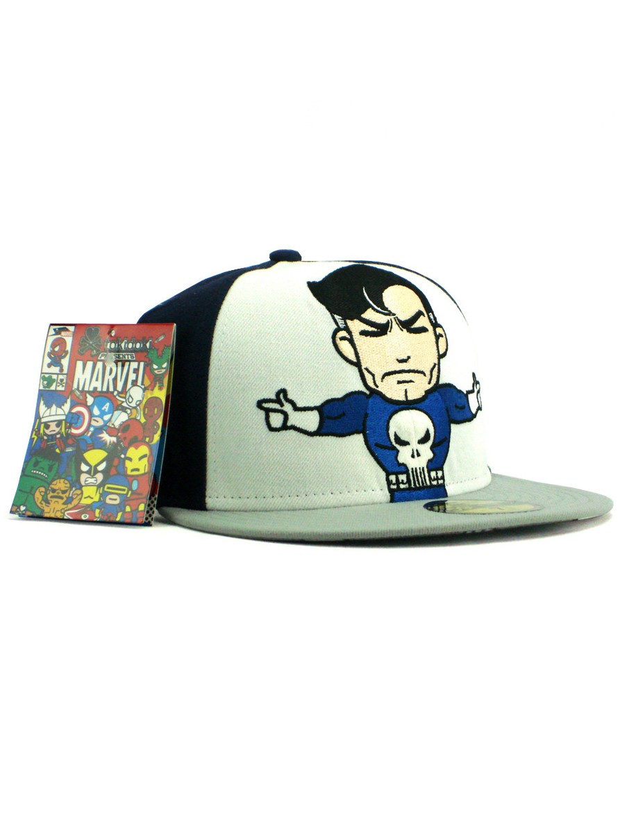New Era Tokidoki Punisher 59fifty Custom Fitted Hat Size 7 Marvel