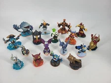 Lot of 17 Skylanders Fiery Forge Fire Kraken Thumpback Whirlwind Cynder Jet Vac