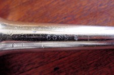 VINTAGE CONN TRUMPET MOUTHPIECE  4 GOLD PLATED