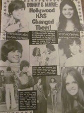 Donny and Marie Osmond, Full Page Vintage Clipping, Osmonds Brothers