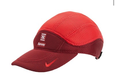Supreme x Nike Shox Running Hat SS22 Red New With Tags DR8081 677 