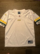Vintage Team Adidas Edmonton Eskimos ELKS CFL Jersey mens size M WHITE EXC