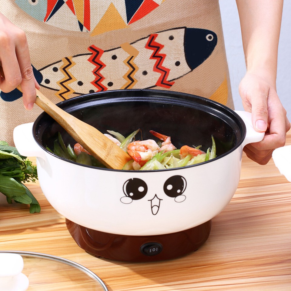 110V Multifunction Stainless Steel Hot Pot Rice Cooker Steamed Soup