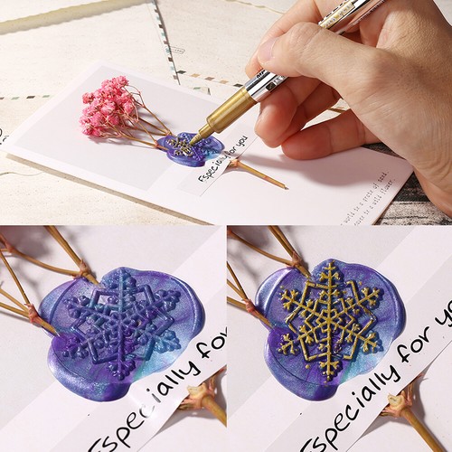 DIY Art Seal Head Multipurpose 25mm Round for Wedding Invitations (SG77) #AU - Picture 7 of 9