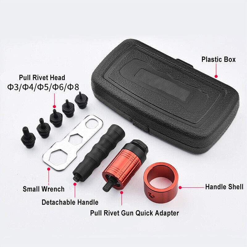 Rivet M38 Electric Impact Drill Riveting Attachment Rivnut Nutsert