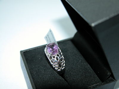 SET 84 EDELSTEINE TV ATEMBERAUBENDER BRASILIANISCHER AMETHYST MASSIV STERLINGSILBER RINGGRÖSSE J 