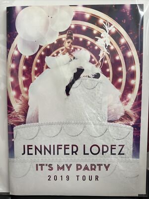 JENNIFER LOPEZ 2019 IT'S MY PARTY TOUR CONCERT PROGRAM BOOK BOOKLET