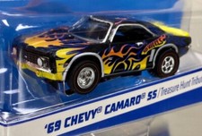 Auto World Hot Wheels Flames Xtraction 1969 Chevy Camaro SS HO Slot Car 69 AFX C