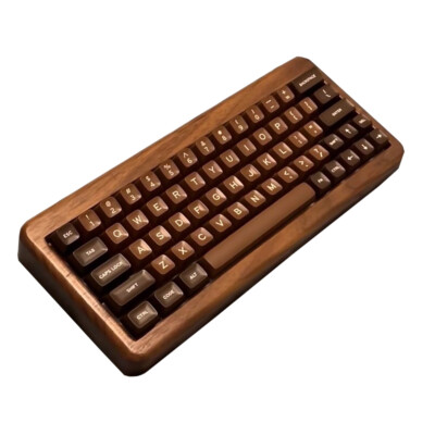Brown Chocolate SA Keycaps ABS  Spherical Keycaps For Custom Mechanical Keeb 