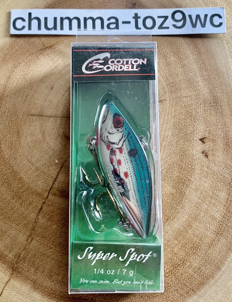 Super Spot Lipless приманка, хлопок корделл, бас рыбалки. Бесплатная доставка! Новый с Ярлыками! - Изображение 3 из 4
