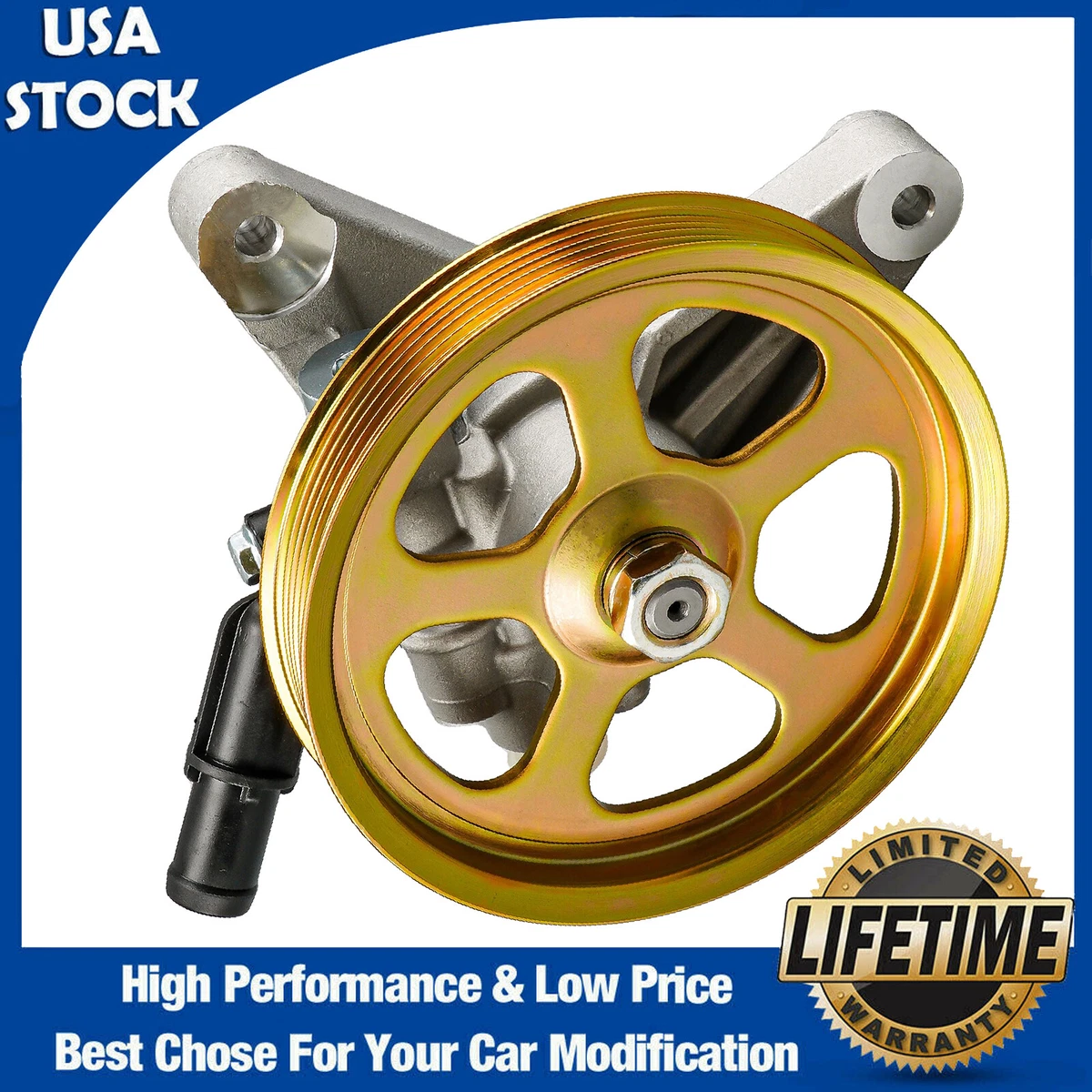 New Serpentine Belt Idler & Tensioner Pulley Set for 2007 Honda Pilot 3