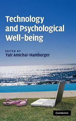 Technology and Psychological Well-being Amichai-Hamburger Hardback 9780521885812