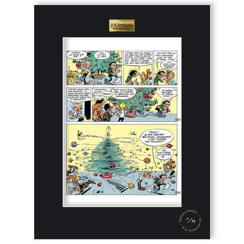 Andre Franquin | 4715 Gaston déguisé en amphore, 4716 en