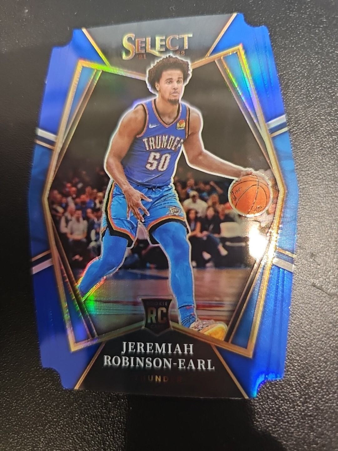 2021-22 Select Prizms Blue Die Cut #182 Jeremiah Robinson-Earl /249