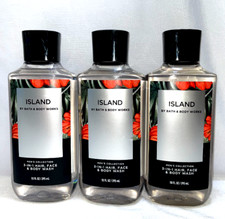 3 Island 3 In 1 Hair, Face  Body Wash Men's Collection Bath  Body Works 10 Oz