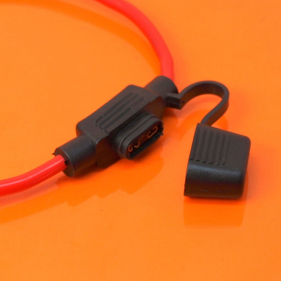 10 x Inline Fuse Holder to Accept 12V 30A Mini Blade Fuses Splash Proof Car Bike - Image 3 of 4