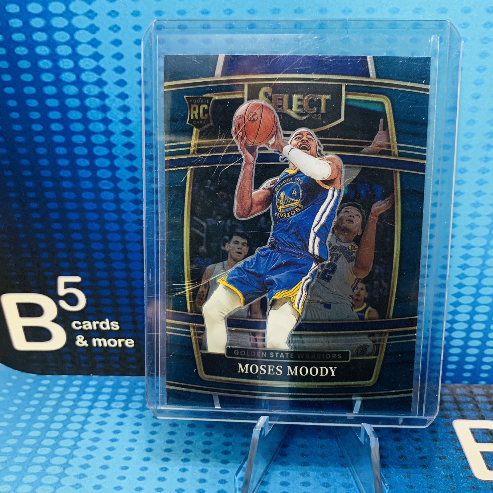 2021 2022 Panini Select Basketball Moses Moody Rookie Concourse #62 - Warriors