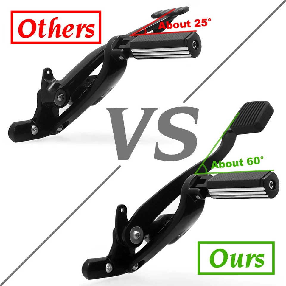 Standard Forward Foot Control pegs for Harley Softail Low Rider FXLRS FXBB 18-22 - image 4 of 4