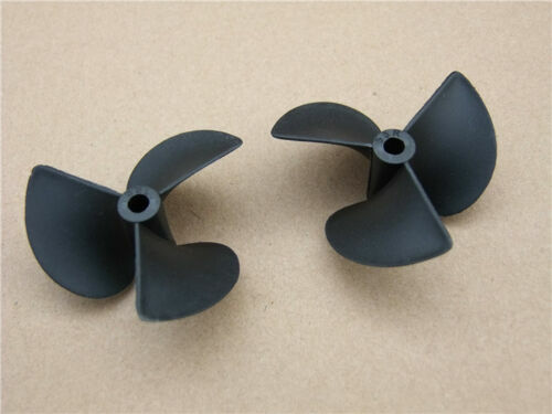 1 pair 3 blade nylon left right rotation propeller prop 4mm 3/16" 1/8" rc boat - Picture 4 of 11