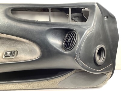 92-96 Honda Prelude SI Left Door Panel Assembly Black 83583-SS0