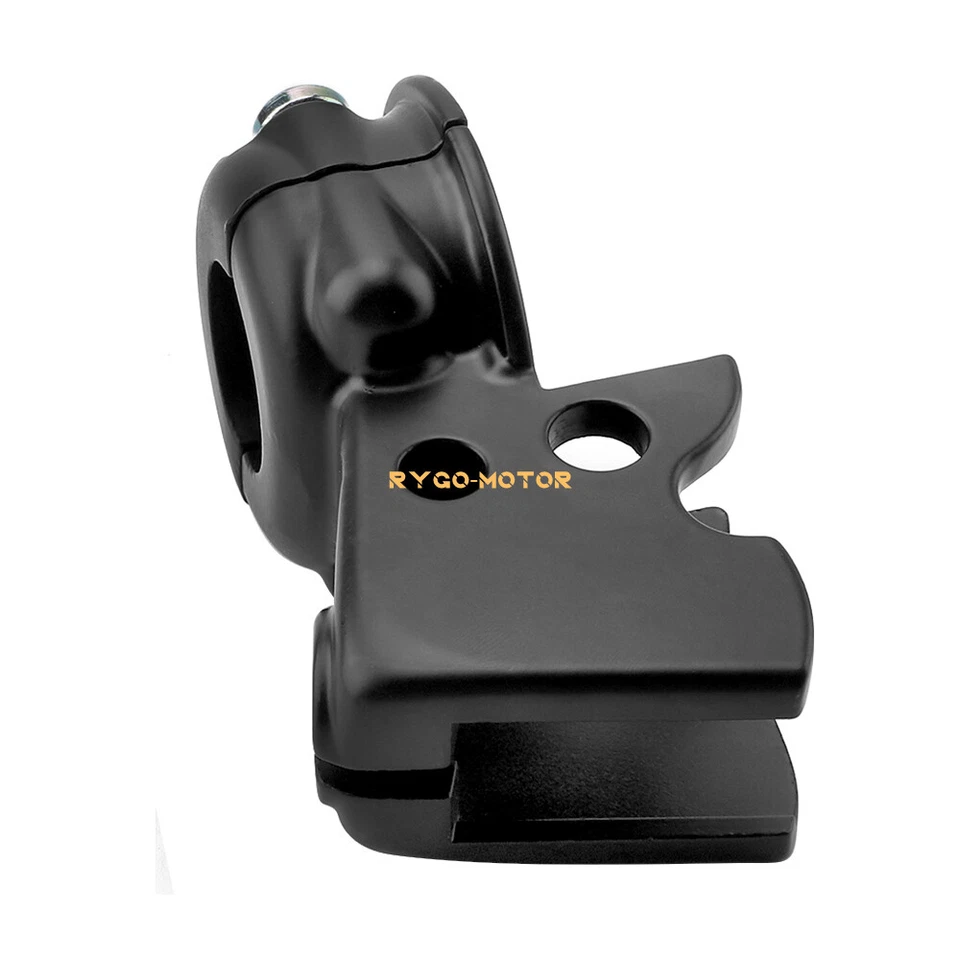 Soporte de montaje de palanca de embrague percha negro para Harley Sportster 883 1200 1996-2003 Foto 3 de 4