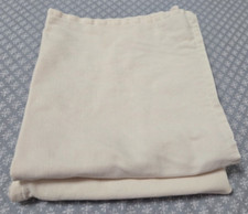 Ikea Gurli 100 Cotton Canvas Square Pillow Cushion Covers Cream  Zip Set of 2
