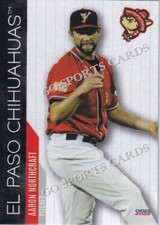 2022 El Paso Chihuahuas Aaron Northcraft RC Rookie San Diego Padres