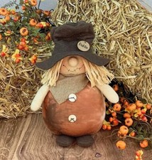 Honey  Me Fall Decor Dublin the Groovy Scarecrow Doll Primitive Halloween NEW