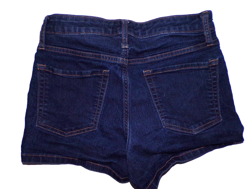 Wild Fable Women's Dark Wash High-Rise Jean Shorts SIze 6 DR8 - Image 2 of 4