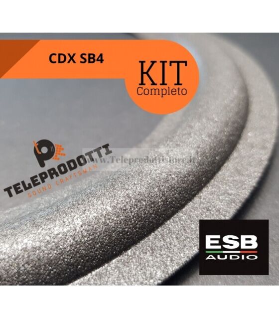 ESB CDX SB4 KIT Sospensioni di riparazione per woofer midrange in foam bordo e c