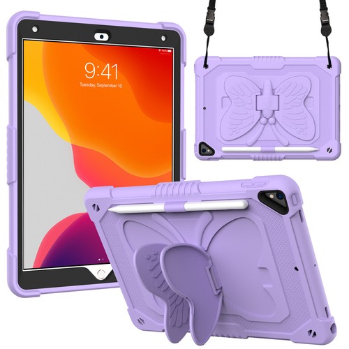 Kids Butterfly Stand Case For iPad 9th 8th 7th 6th Generation 10.2" Shockproof - Picture 44 of 53
