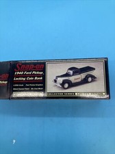 Snap-On 1940 Ford Pickup Locking Coin Bank New In Box