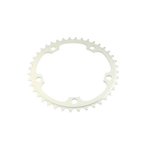 Plateau route 130mm Stronglight 40 dents argent pour vos sorties vélo vintage et cyclotourisme