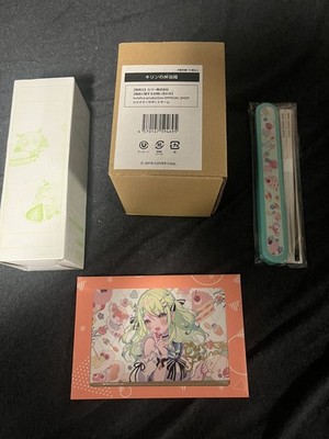 Hololive Ceres Fauna 2023 Limited Birthday Set Hand Signed Postcard No Plush