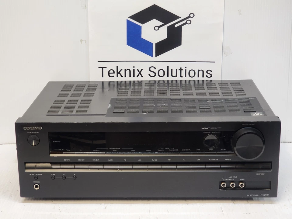 Onkyo HT-R393 5.1ch Home Theater Receiver 4K Dolby DTS Bluetooth HDMI - Tested - Image 2 of 4