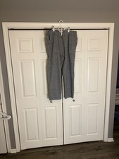 Old Navy Men's Gray XXL Sweatpants Drawstring Pockets Elastic Waist Tapered