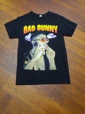 Unisex Bad Bunny Graphic T-Shirt Black