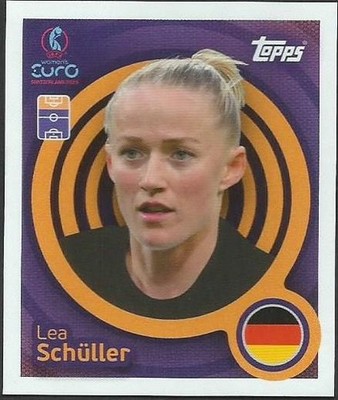 TOPPS UEFA WOMEN'S EURO SWITZERLAND 2025 - #173 - GERMANY - LEA SCHULLER