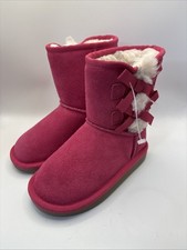 Koolaburra by UGG Girls' Victoria Short Boot Pink Sz 9 1090330 New w/o Box